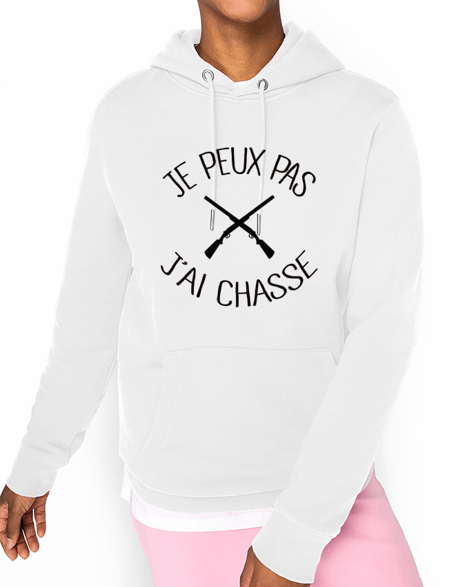 Hoodie Je peux pas j'ai chasse Par Freeyourshirt.com