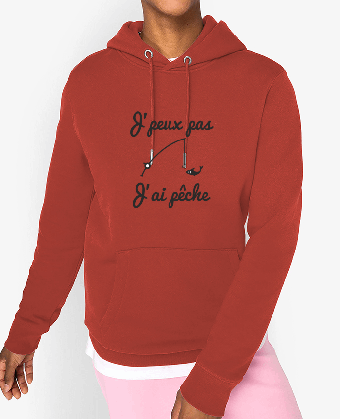 Hoodie J'peux pas j'ai pêche,tee shirt pécheur,pêcheur Par Benichan