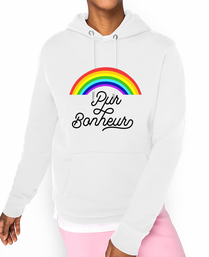 Hoodie Pur bonheur Par Les Caprices de Filles