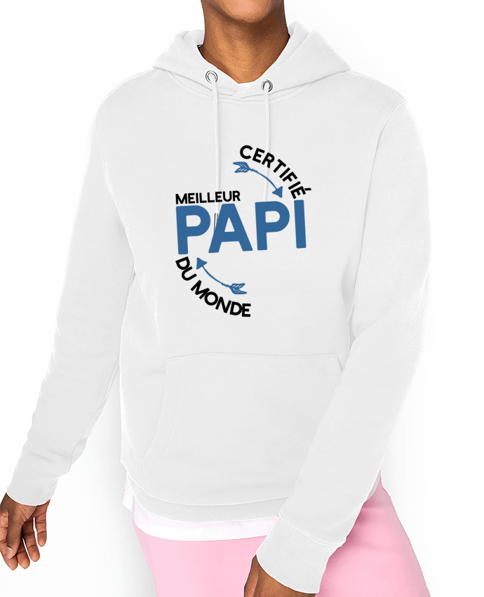 Hoodie Certifié meilleur papi cadeau Par Original t-shirt