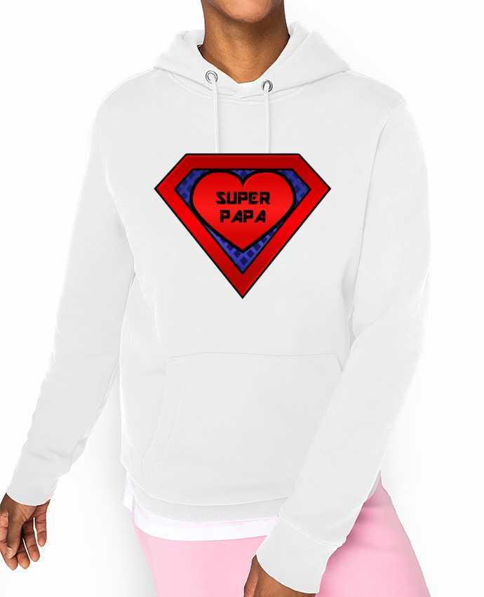 Hoodie Super papa Par FRENCHUP-MAYO