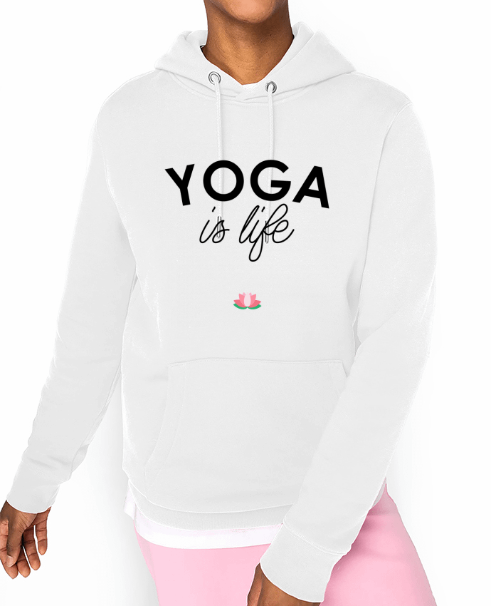 Hoodie Yoga is life Par tunetoo