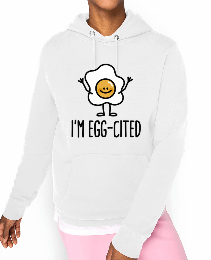 Hoodie I'm egg-cited Par LaundryFactory