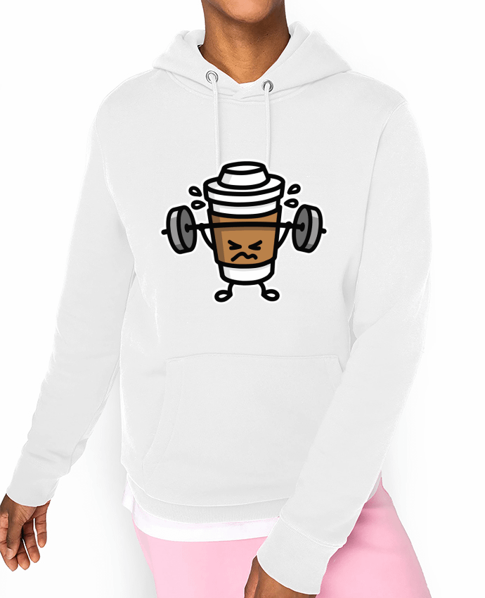 Hoodie STRONG COFFEE SMALL Par LaundryFactory