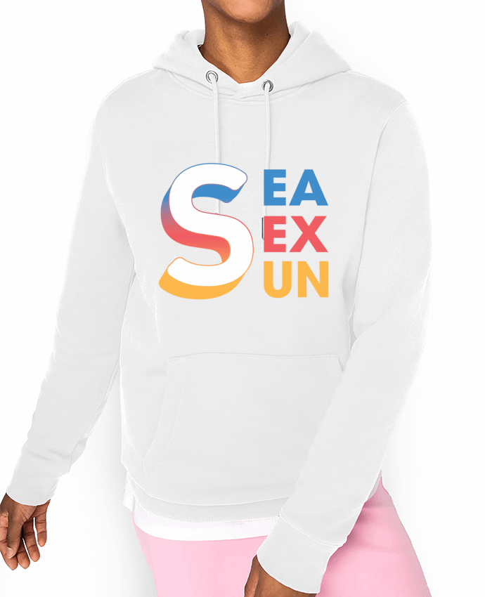 Hoodie Sea Sex Sun Par tunetoo