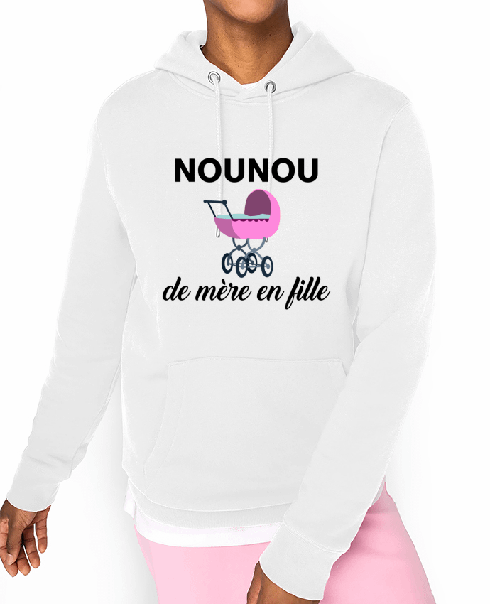 Hoodie Nounou de mère en fille Par tunetoo