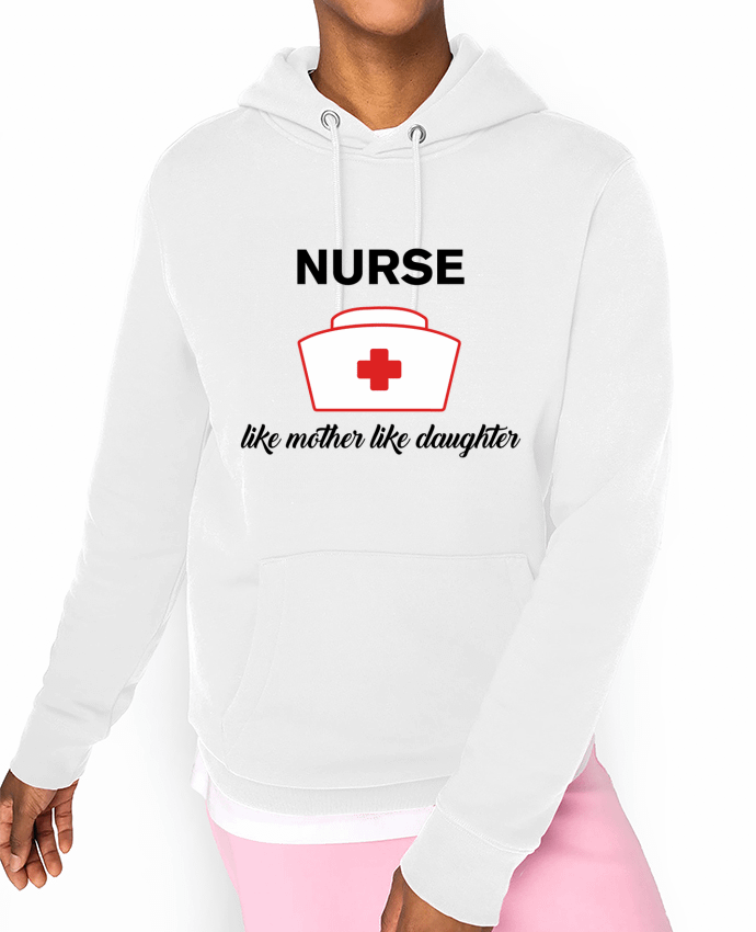 Hoodie Nurse like mother like daughter Par tunetoo