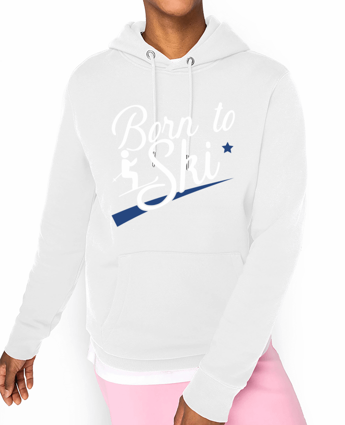 Hoodie Born to ski Par Original t-shirt