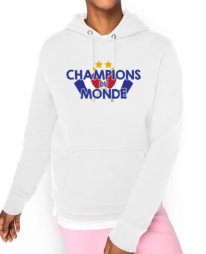 Hoodie Champions du monde Par tunetoo