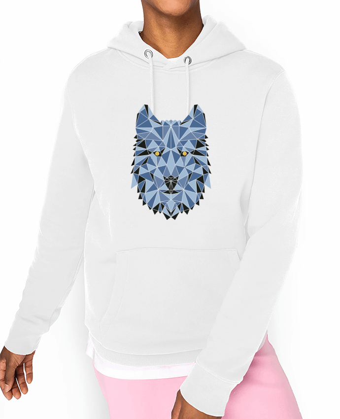 Hoodie wolf - geometry 3 Par /wait-design