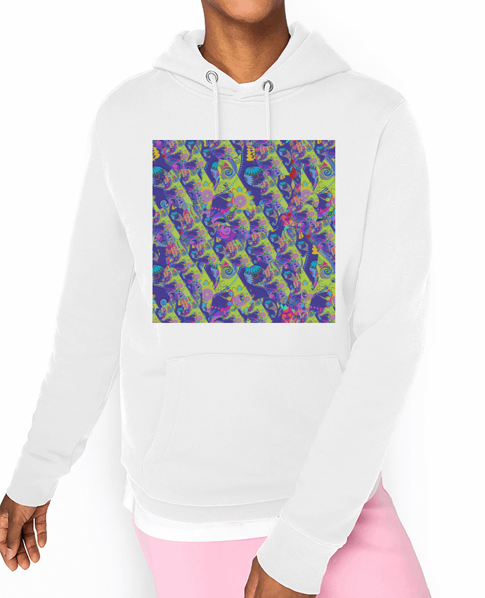 Hoodie Paisley Mix 6 Par L'Homme Sandwich