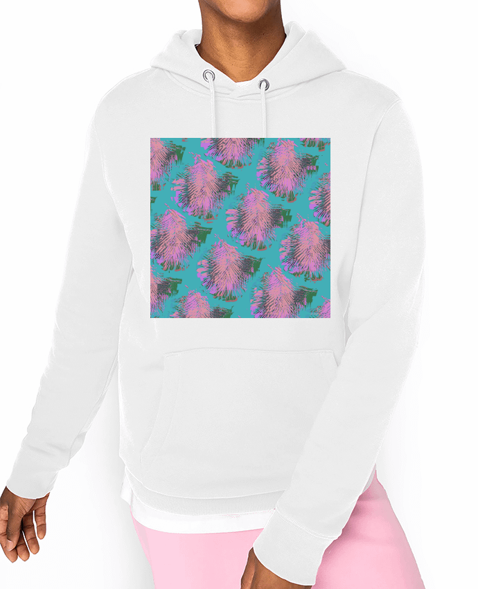 Hoodie Pink Palms Par L'Homme Sandwich