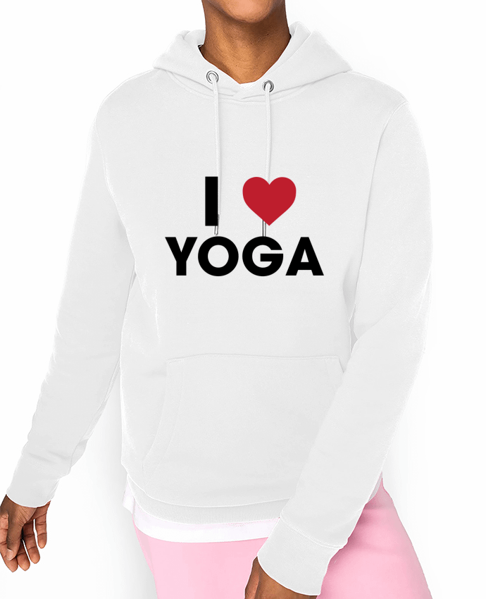 Hoodie I love yoga Par tunetoo