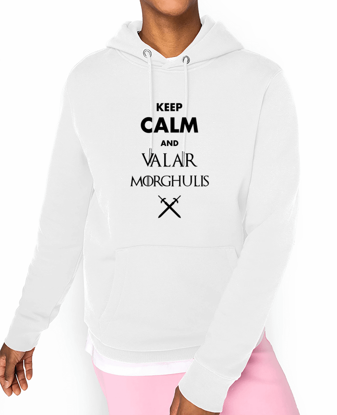 Hoodie Keep calm and Valar Morghulis Par tunetoo