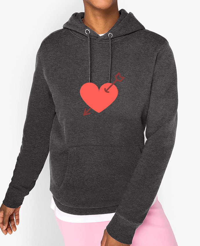 Hoodie coeur percé Par Nana