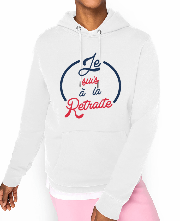 Hoodie Je suis à la retraite Par tunetoo