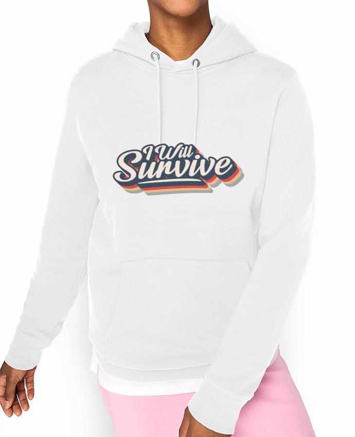 Hoodie I will survive Par tunetoo