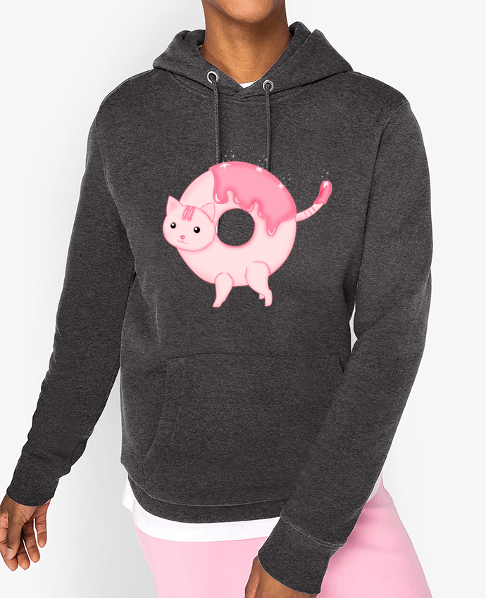 Hoodie Tasty Donut Cat Par Thesoulofthedevil