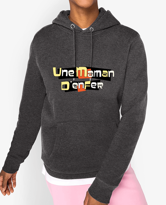 Hoodie Une maman d'enfer Par tunetoo