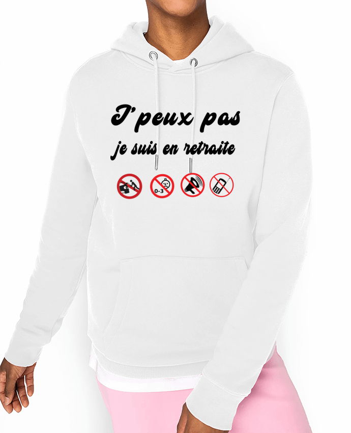 Hoodie Je peux pas je suis en retraite Par jorrie