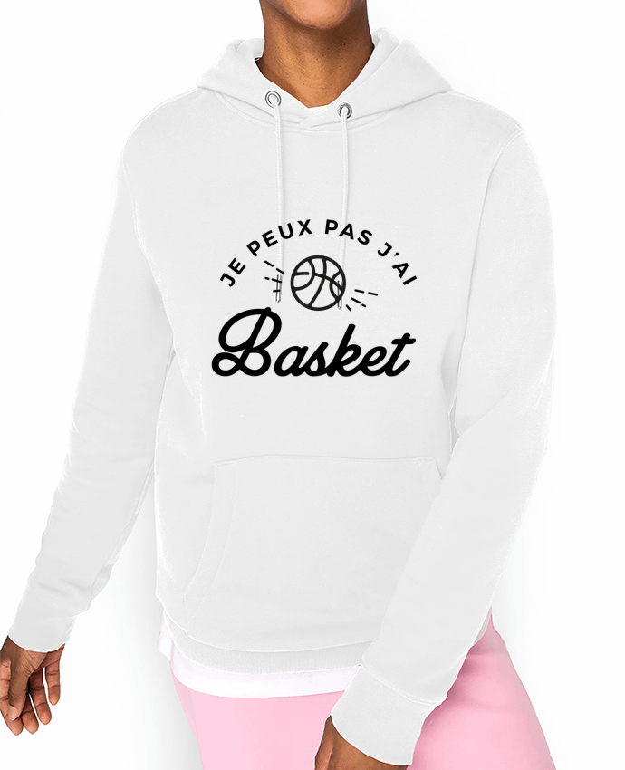 Hoodie Je peux pas j'ai Basket Par Nana