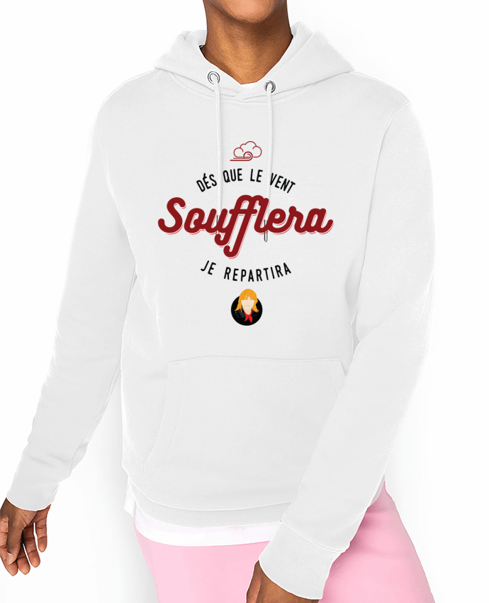 Hoodie RENAUD DES QUE LE VENT SOUFFLERA JE REPARTIRA Par PTIT MYTHO