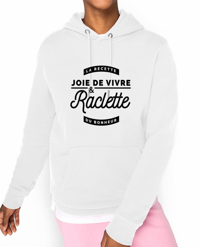 Hoodie Joie de vivre et raclette Par Rustic