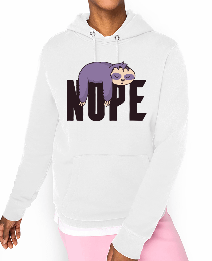 Hoodie Nope - Pas aujourd'hui Par jorrie