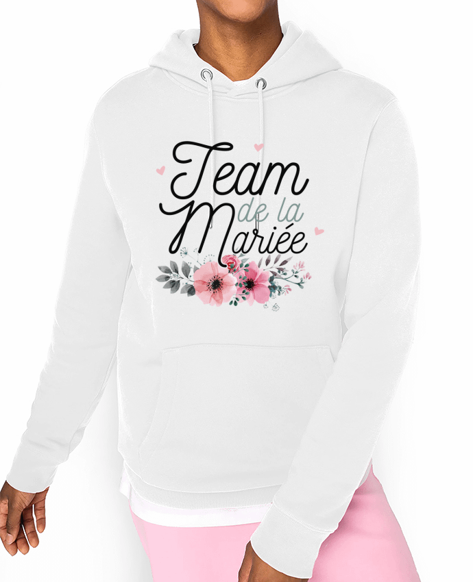 Hoodie Team de la mariée Par La boutique de Laura