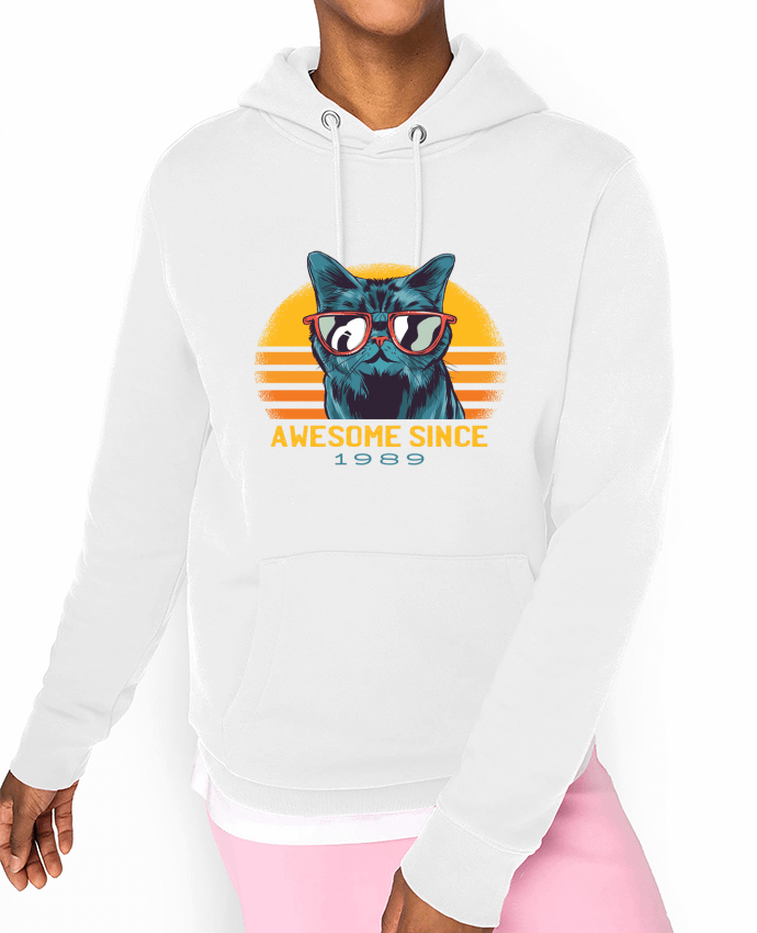 Hoodie Awesome Cat Par cottonwander