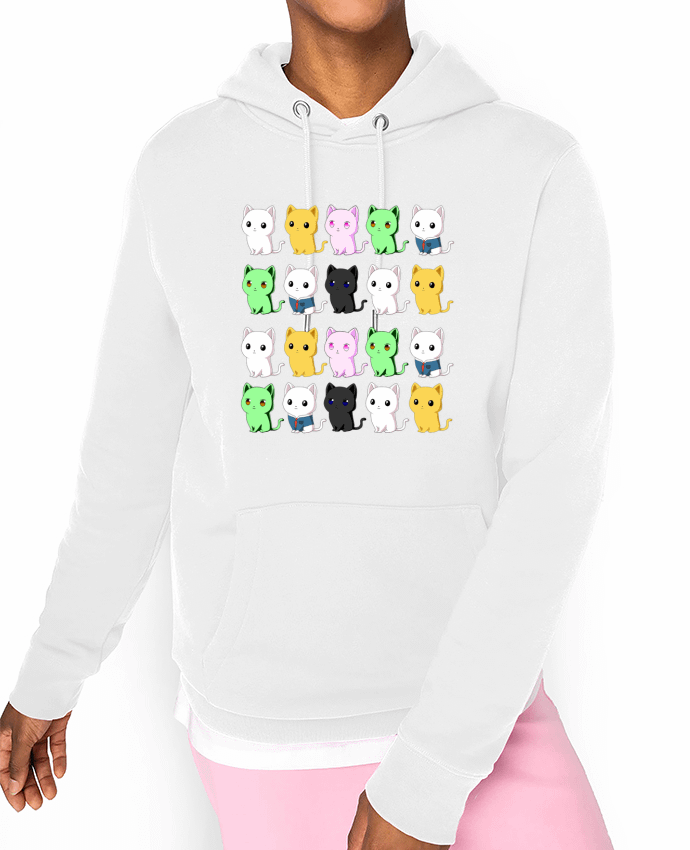 Hoodie Mini gatos de colores Par MaaxLoL