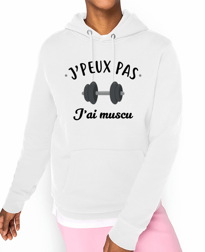 Hoodie J'peux pas j'ai muscu Par La boutique de Laura