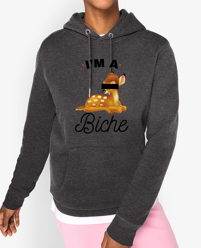 Hoodie I'm a biche Par La boutique de Laura