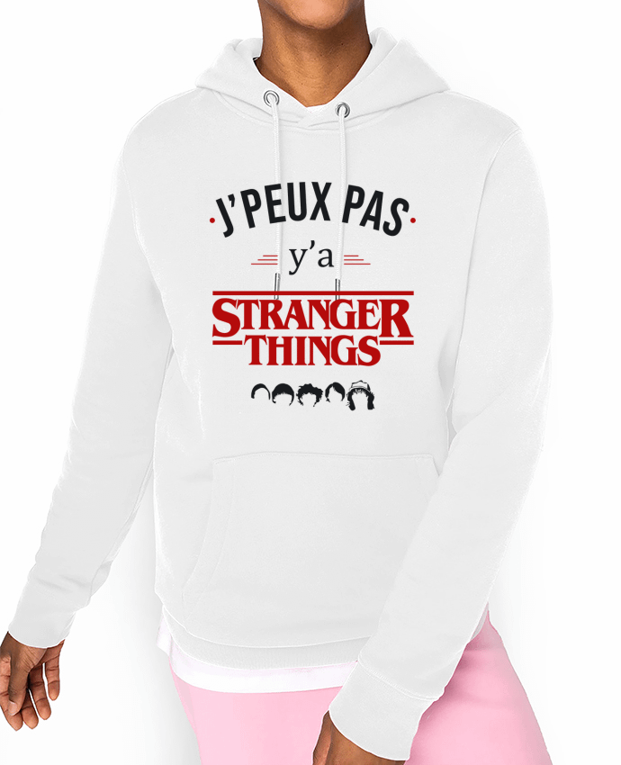 Hoodie J'peux pas y'a Stranger Things Par La boutique de Laura