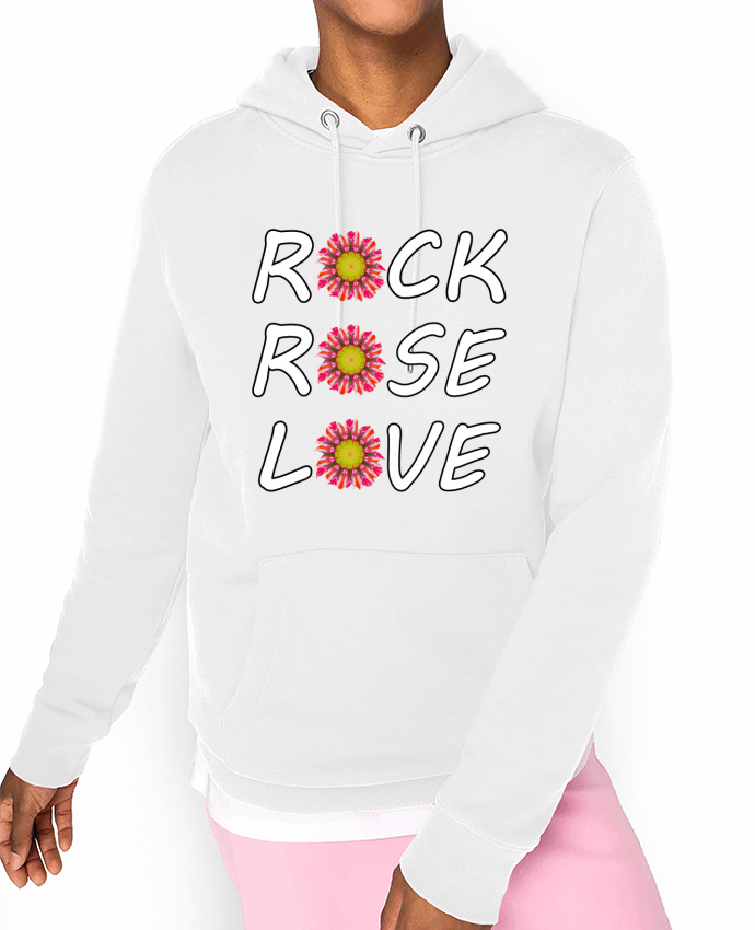 Hoodie Rock Rose Love Par LV-CREATOR