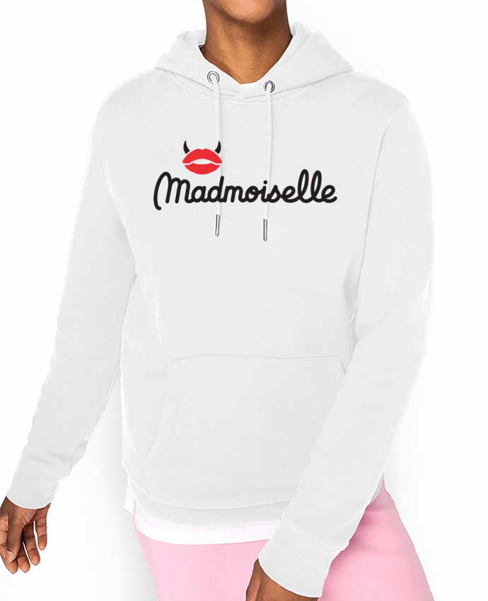 Hoodie Madmoiselle + logo Par Madmoiselle Rose