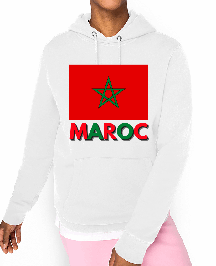 Hoodie Drapeau Maroc Par Anastasia