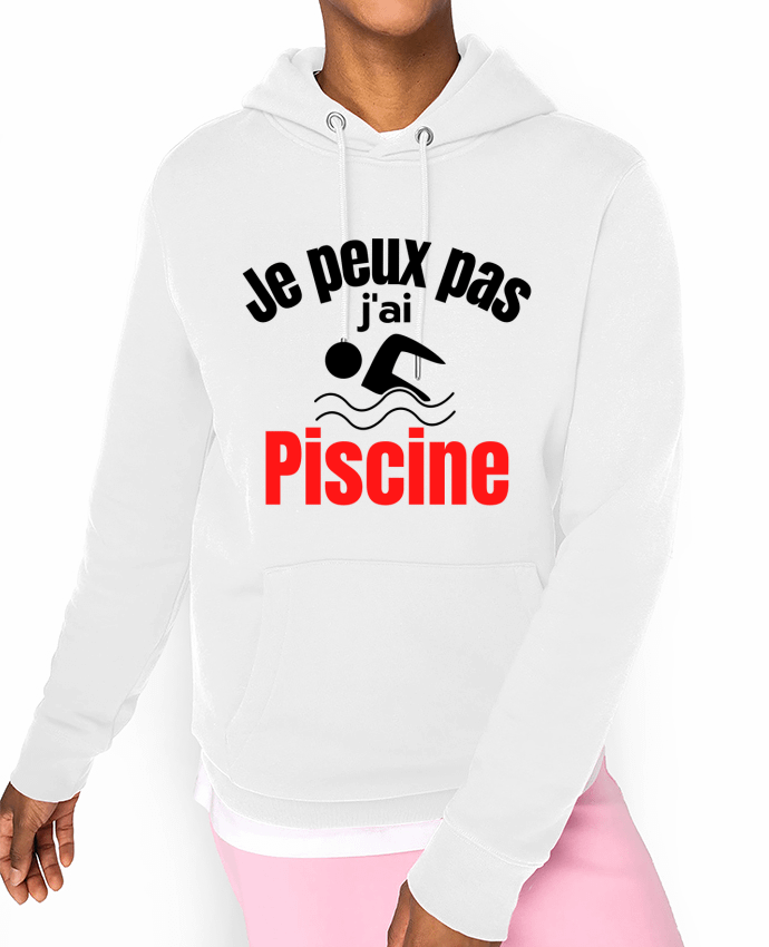 Hoodie Je peux pas,j'ai piscine Par Anastasia