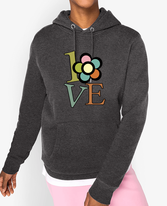 Hoodie Love vintage Par Ladies