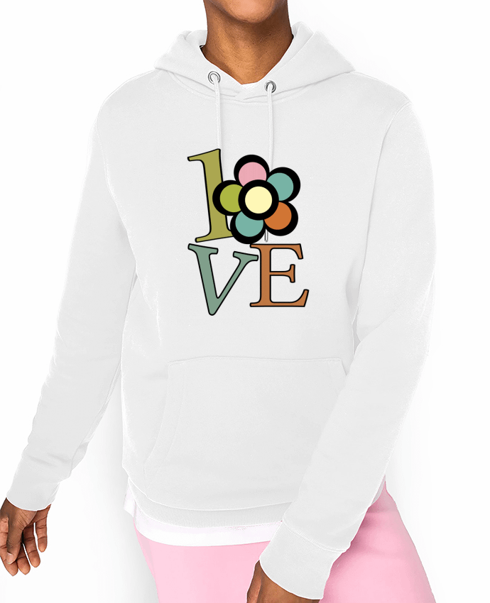 Hoodie Love vintage Par Ladies