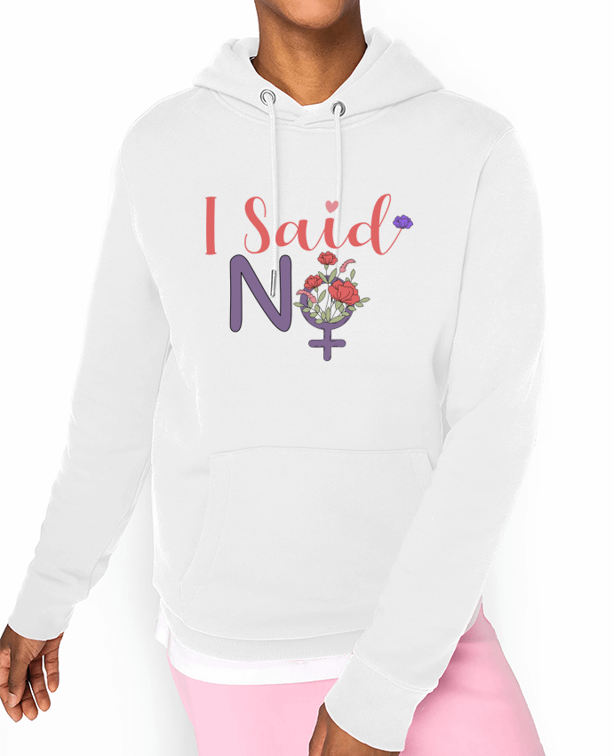 Hoodie I said NO Par Ladies