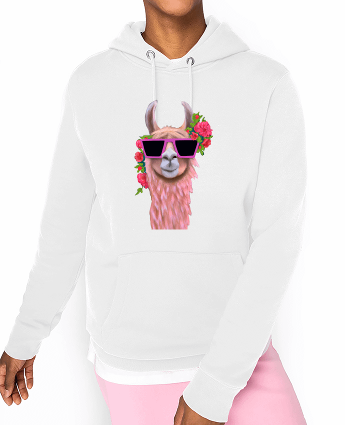 Hoodie Lama lunettes de soleil Par justsayin