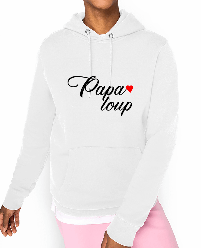 Hoodie papa loup Par Tosca_33