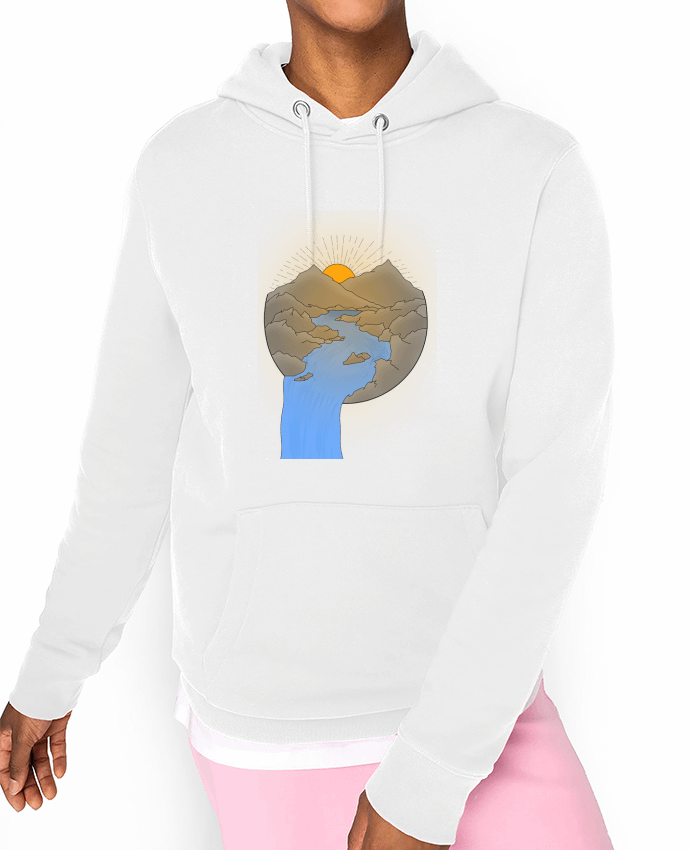 Hoodie Paysage Par Sazuka