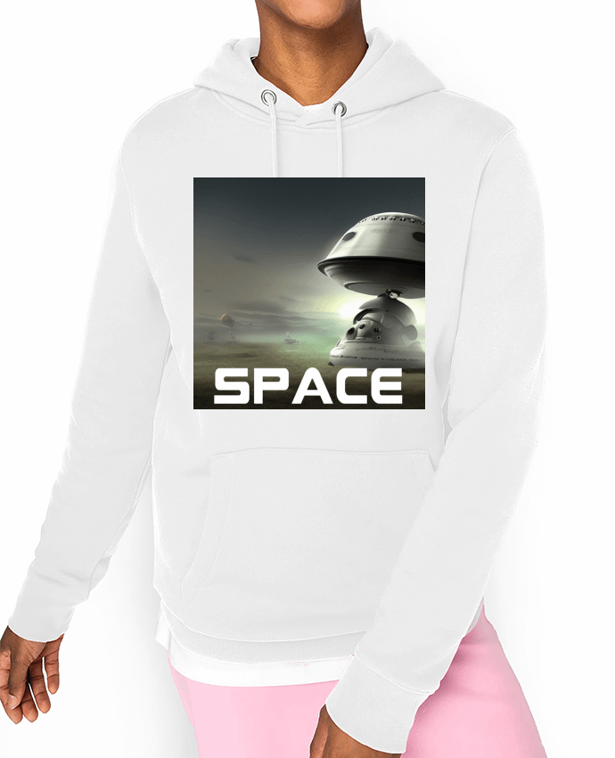 Hoodie STATION MARS Par Goryl graph