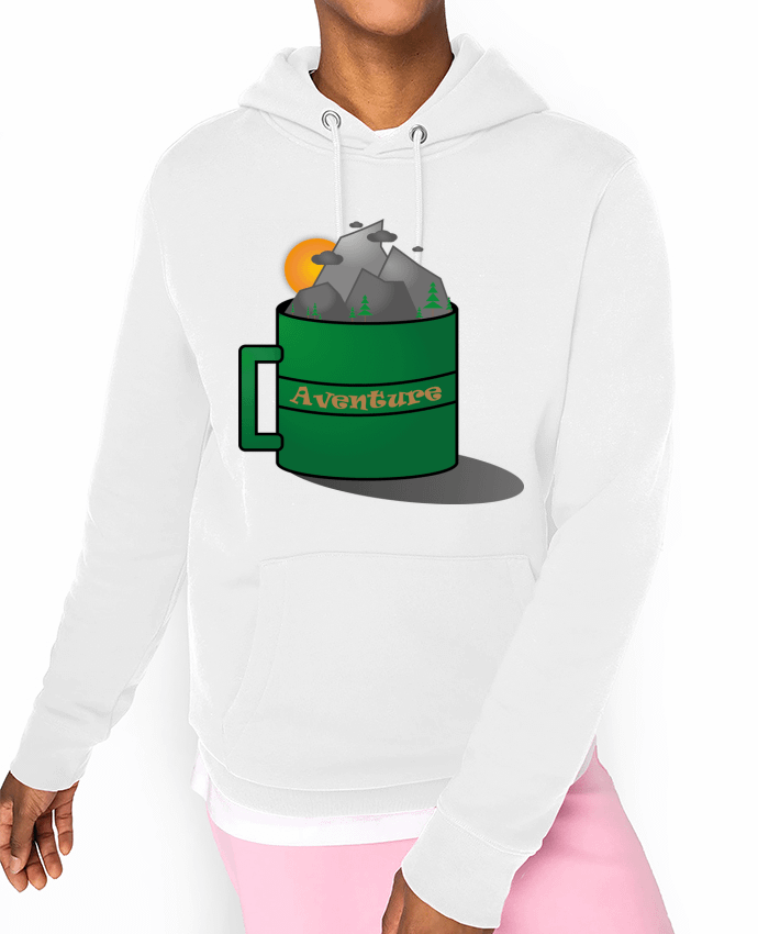 Hoodie Le Mug Montagne Par Lours/2pattes