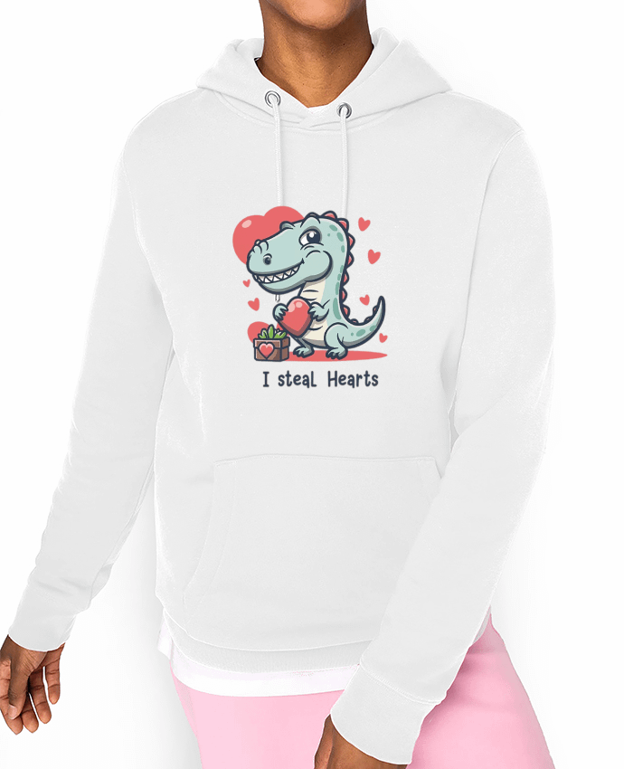 Hoodie je vole le coeur Par VSGA