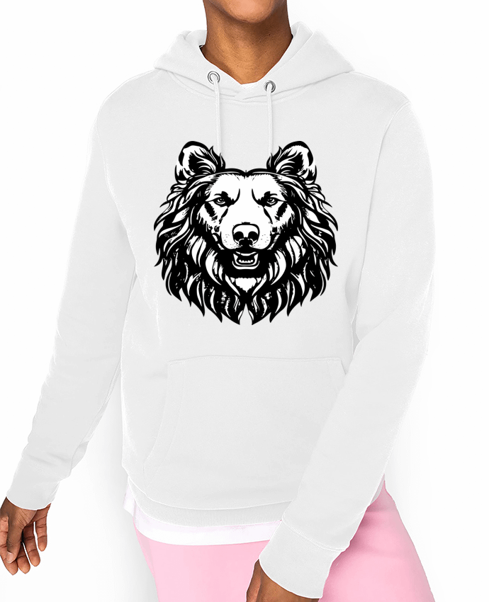 Hoodie King's Crown Canines Black and white Par VSGA