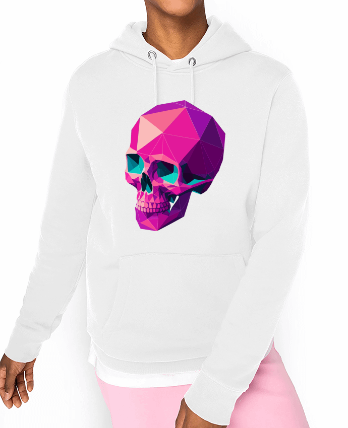 Hoodie Crâne Géométrique Par KronoArt