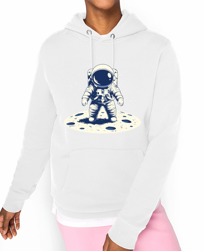 Hoodie Un Astronaute sue la Lune Par KronoArt